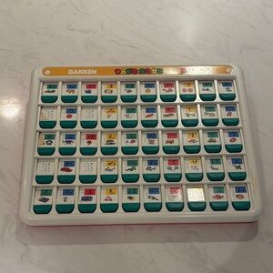 Vintage Gakken Flip and Learn — Japanese Alphabet Language